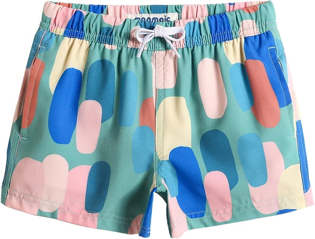 maamgic Boys Swim Trunks Stretch Quick Dry Swim Shorts Kids Bathing Suits Toddler Boy Swimsuit Swimw | Amazon (US)