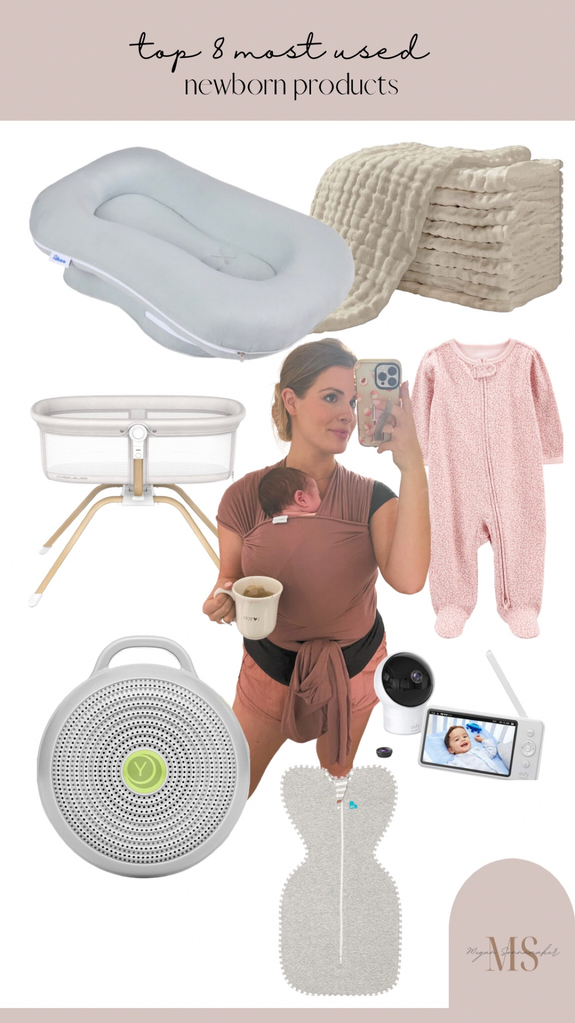 Top 8 most used newborn products 

#LTKbaby