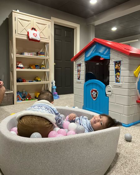 We’ve gotten so much use out of their ball pit and they loveee their new paw patrol playhouse! 

Playroom. Ball pit. Paw patrol playhouse. Toddler playroom. Baby boy. Toddler girl. Toys. 

#LTKbaby #LTKfamily #LTKkids