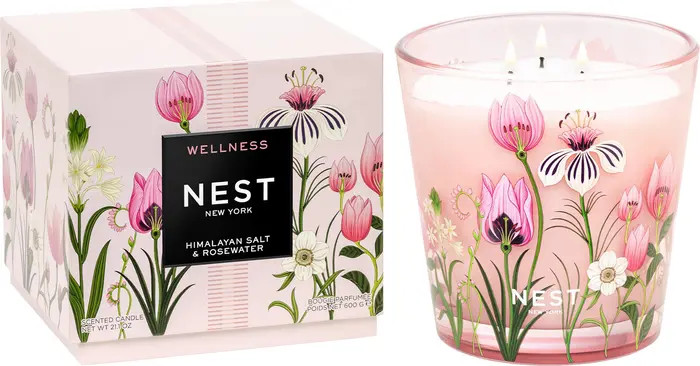 Himalayan Salt & Rosewater Scented Candle | Nordstrom