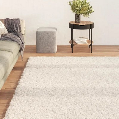 Rug Beige 100% Polyester 63 x 90.6 in Rug Rectangular | Target