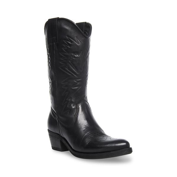 HAYWARD BLACK LEATHER | Steve Madden (US)