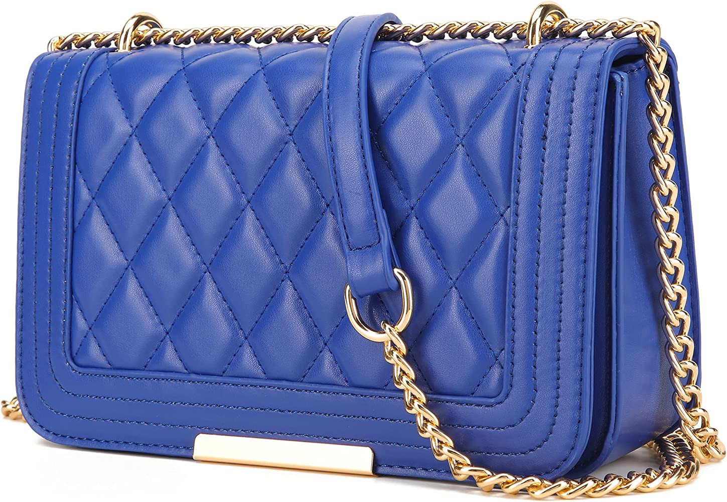 lola mae Crossbody Bags for Women Fashion Quilted Shoulder purse with Convertible Chain Strap Cla... | Amazon (US)