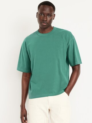 Garment-Dyed Cropped T-Shirt | Old Navy | Old Navy (US)