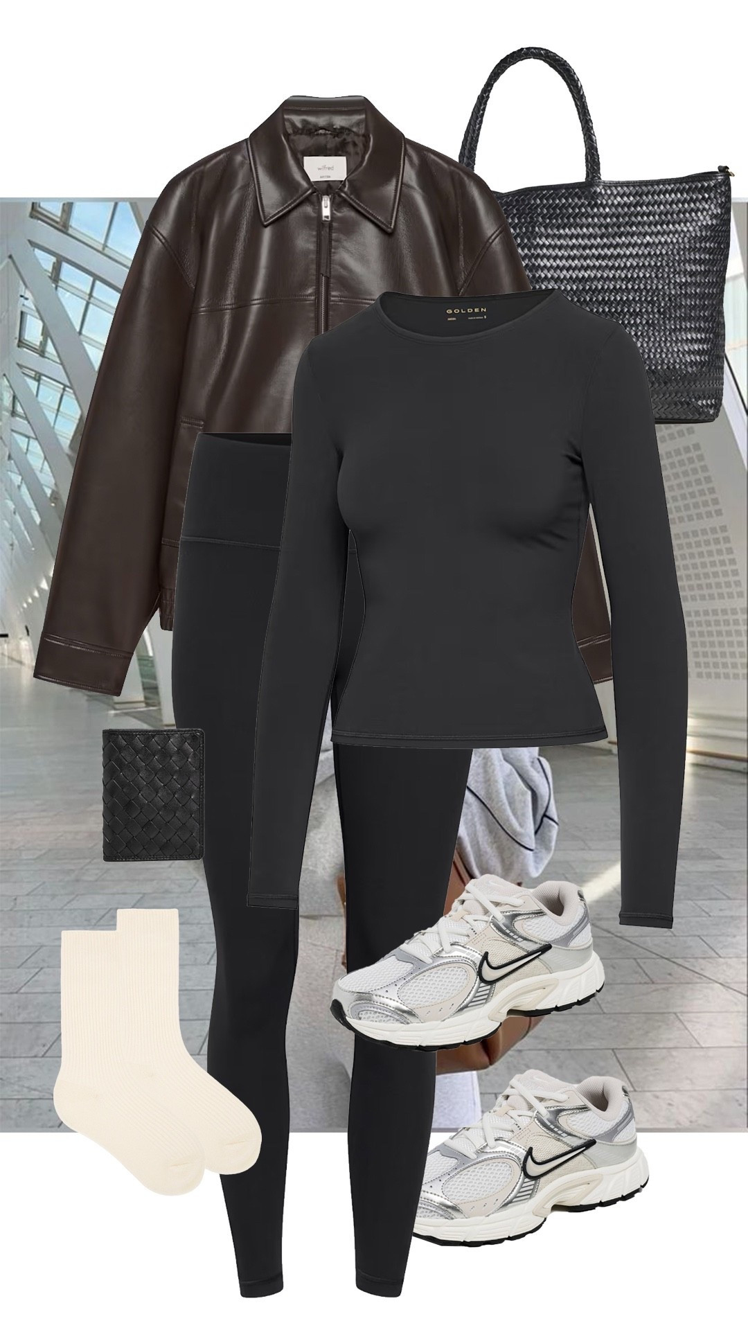 Airport outfit idea ✈️