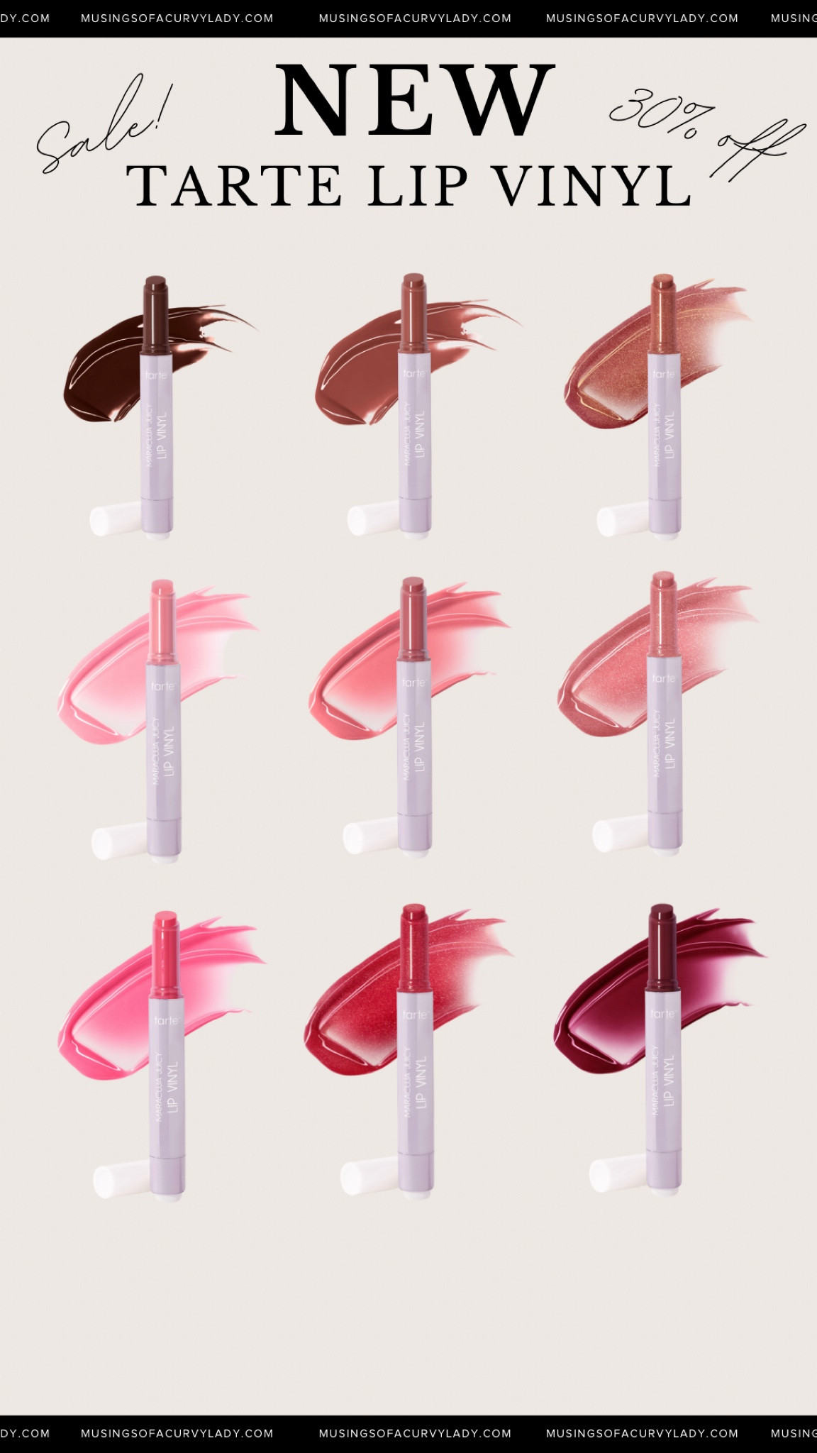 My favorite lip vinyls are now available💄 Take 30% off sitewide at Tarte through Monday only!

LTK spring sale, lipstick, lipgloss, sale alert, make up, beauty, lip vinyl 

#LTKbeauty #LTKsalealert #LTKSpringSale