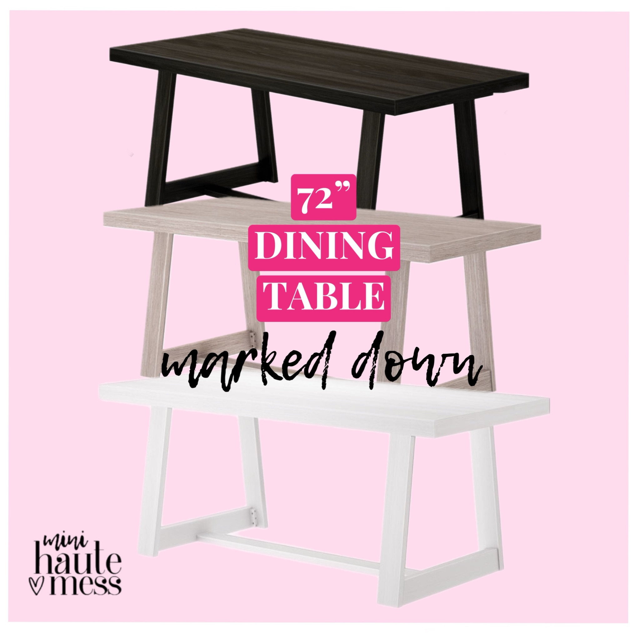 Dining room tables marked down! 

#LTKfamily #LTKHoliday #LTKhome