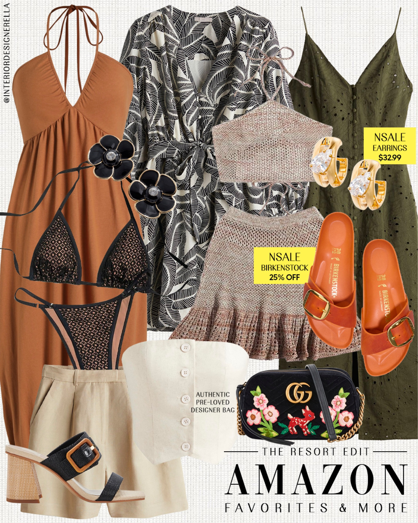 $32.99 NSALE earrings + 25% off NSALE Birkenstock sandals!✨ Share this post with a friend!!🤗 Click on the “Shop OOTD Collages” collections on my LTK to shop this post and more!🤗 Have an amazing day!! Xo!!

#LTKxNSale #LTKSwim #LTKFindsUnder50