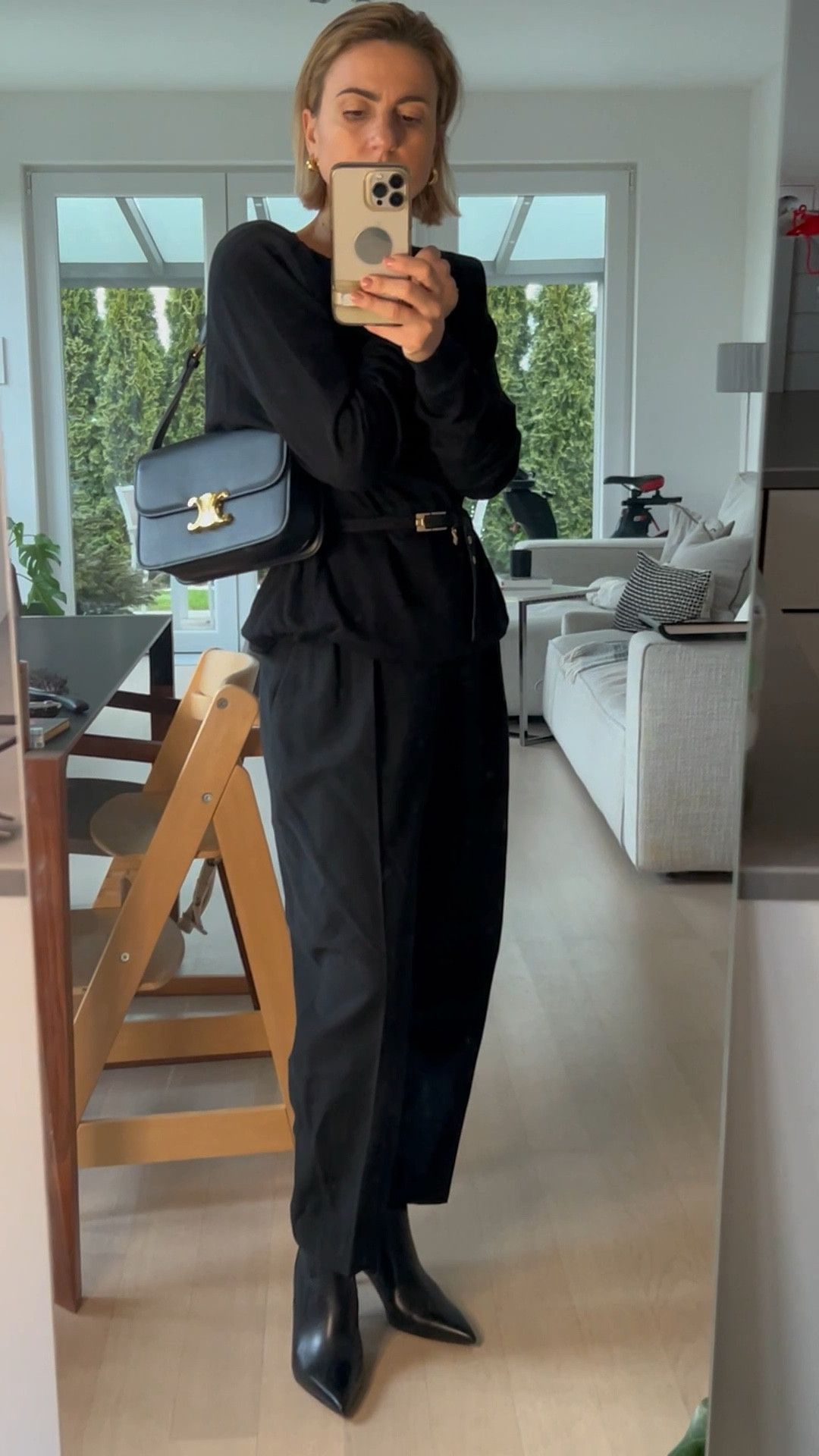 Black sofisticated Outfit- Celine Style- Yves Saint Laurent Style

#LTKunder100 #LTKeurope #LTKstyletip