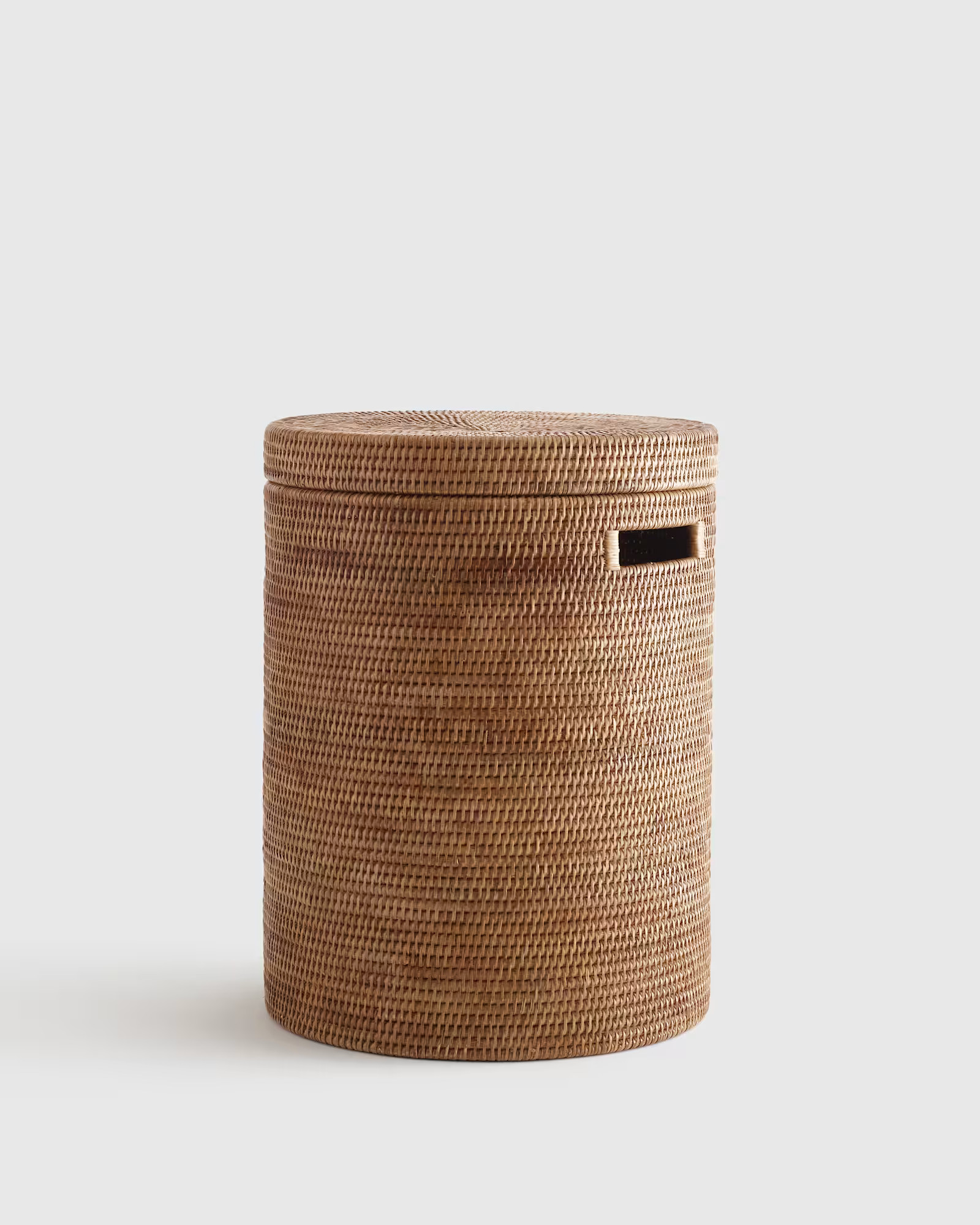 Handwoven Rattan Hamper with Lid | Quince