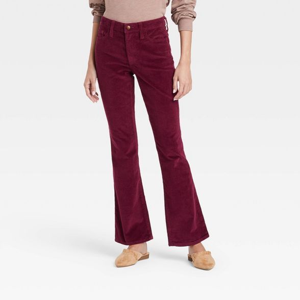 Women's High-Rise Corduroy Bootcut Jeans - Universal Thread™ | Target