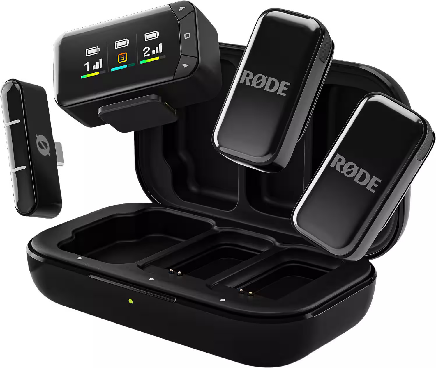 RØDE - WIRELESS MICRO Ultra-Compact Wireless Microphone Camera Kit - Black | Best Buy U.S.