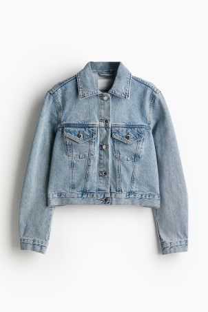 Short denim jacket | H&M (UK, MY, IN, SG, PH, TW, HK)