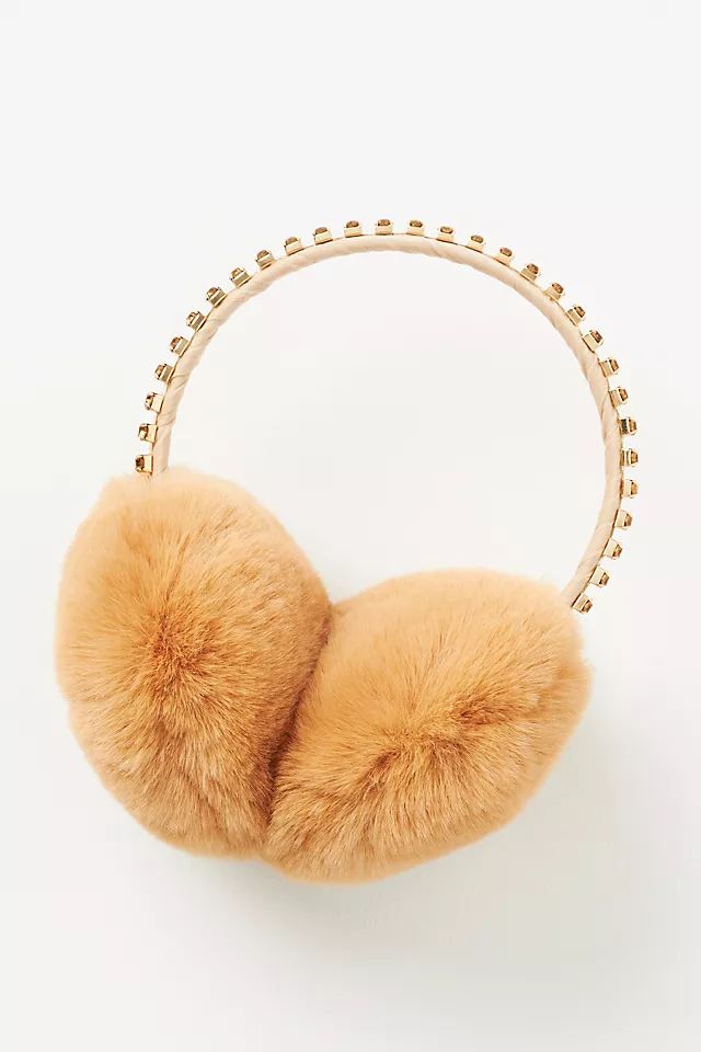 Violet and Brooks Baguette Crystal Earmuffs | Anthropologie (US)