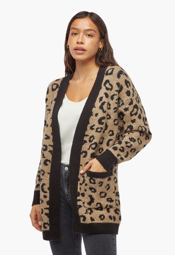 Suiting Pocket Cardigan | JustFab