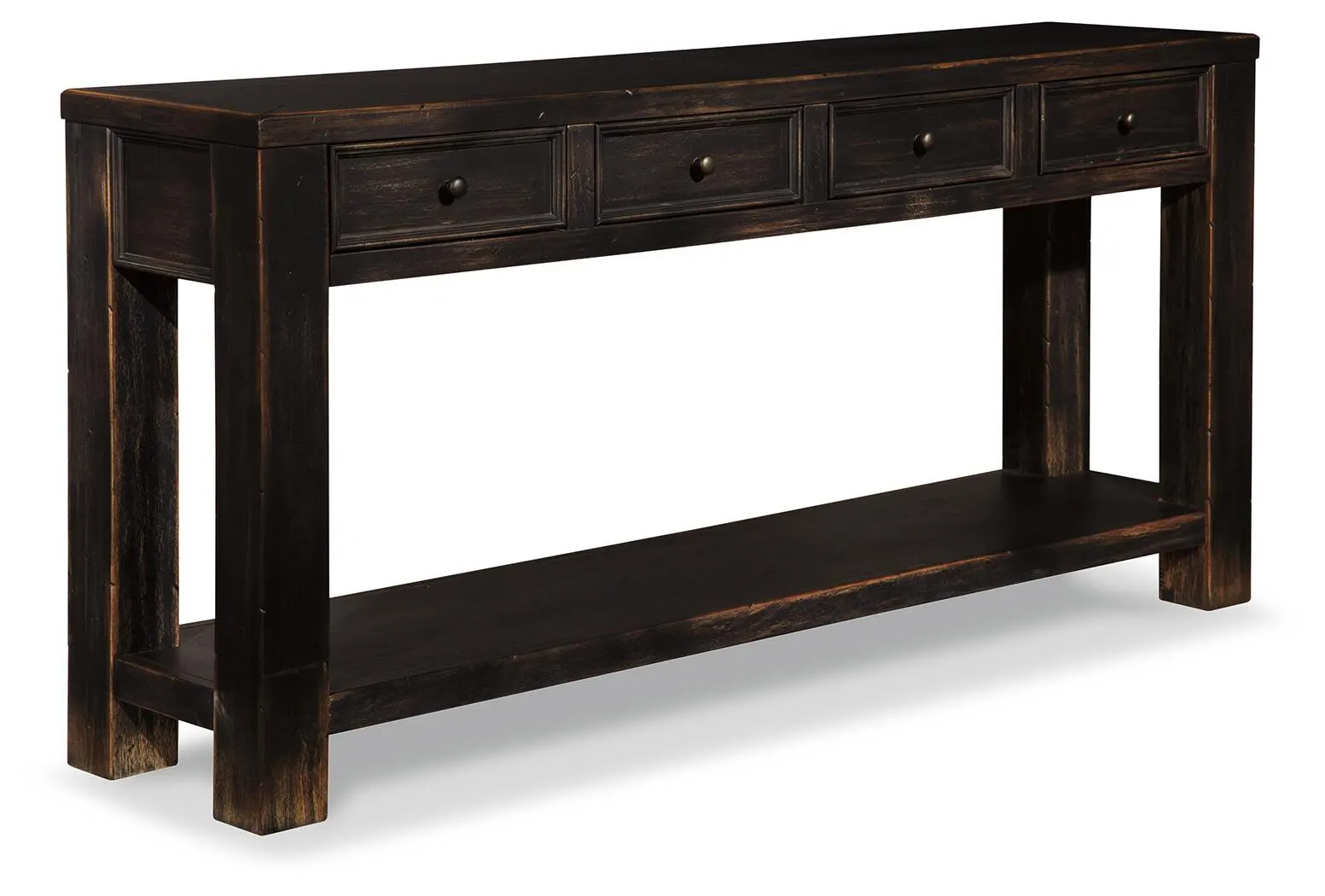 Gavelston 4 Drawers Sofa/Console Table | Ashley | Ashley