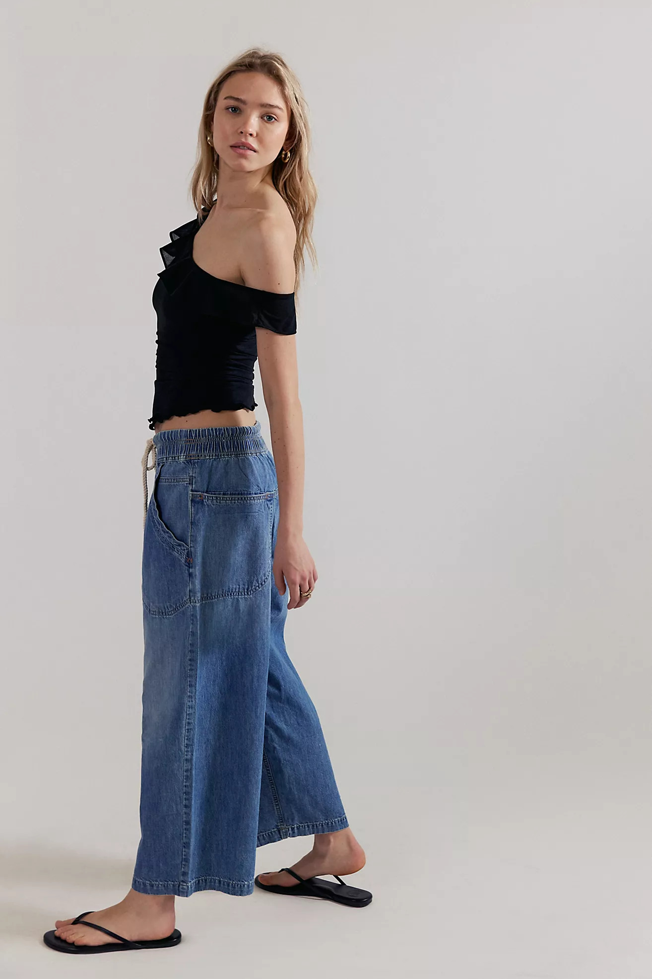 We The Free Easy Peasy Pull-On Jeans | Free People (Global - UK&FR Excluded)