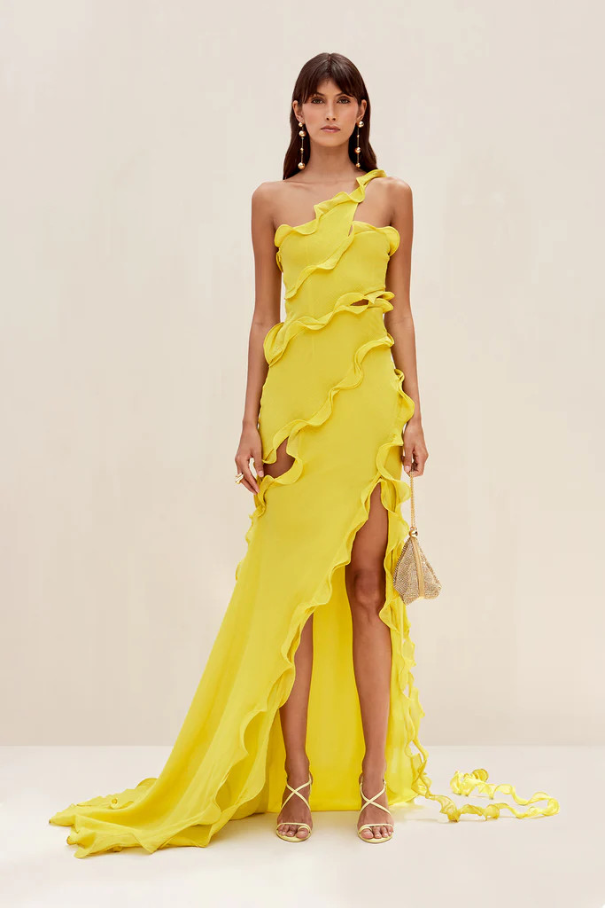 MICOLA GOWN - LIMONCELLO | Cult Gaia - US