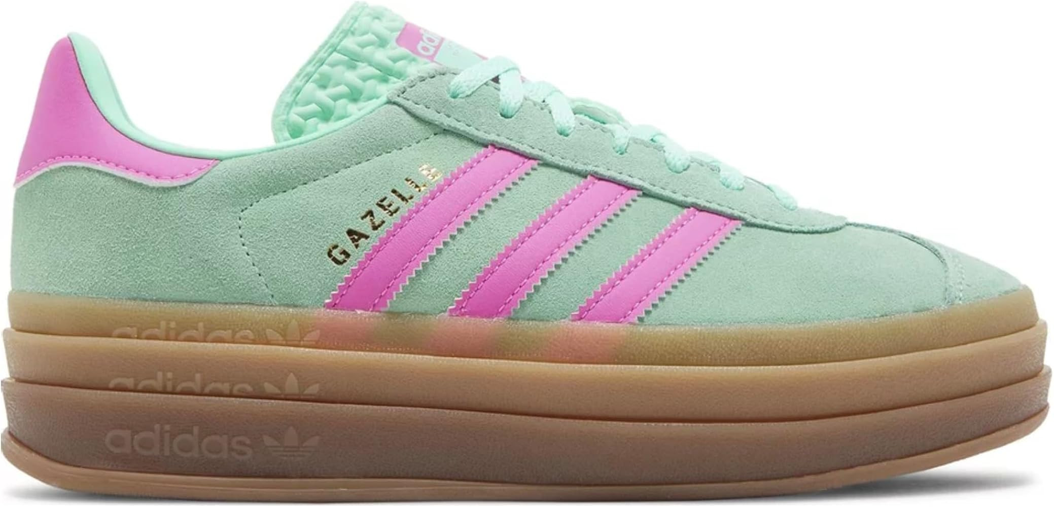 adidas Gazelle Bold J Big Kid Sneaker | Amazon (US)