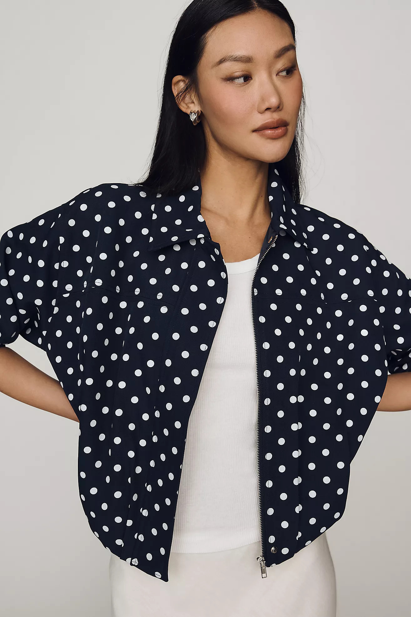 Siempre Polka Dot Jacket | Anthropologie (US)