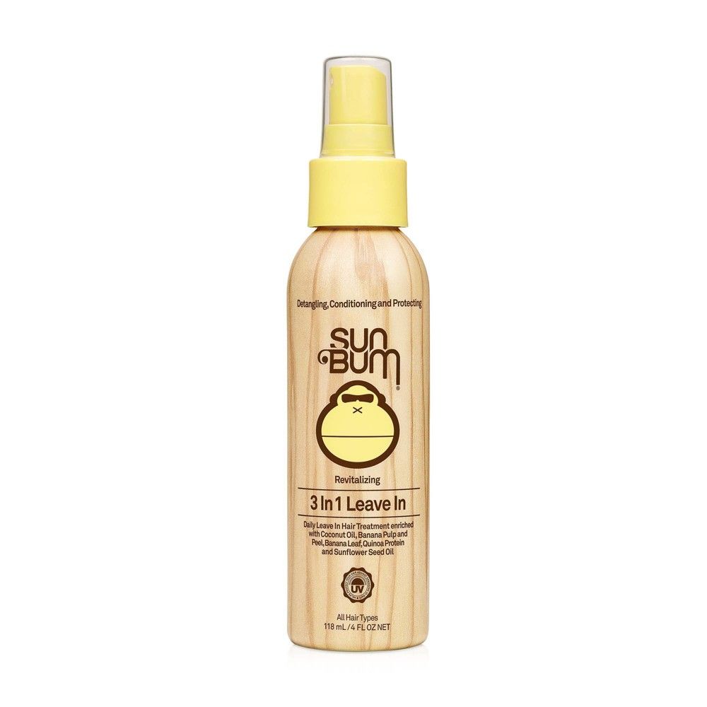 Sun Bum 3 In 1 Leave In Hair Conditioning Treatments - 4oz | Target