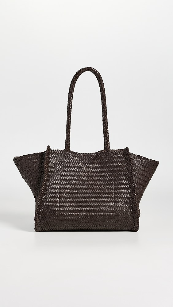 The Lexington Tote in Woven Leather | Shopbop