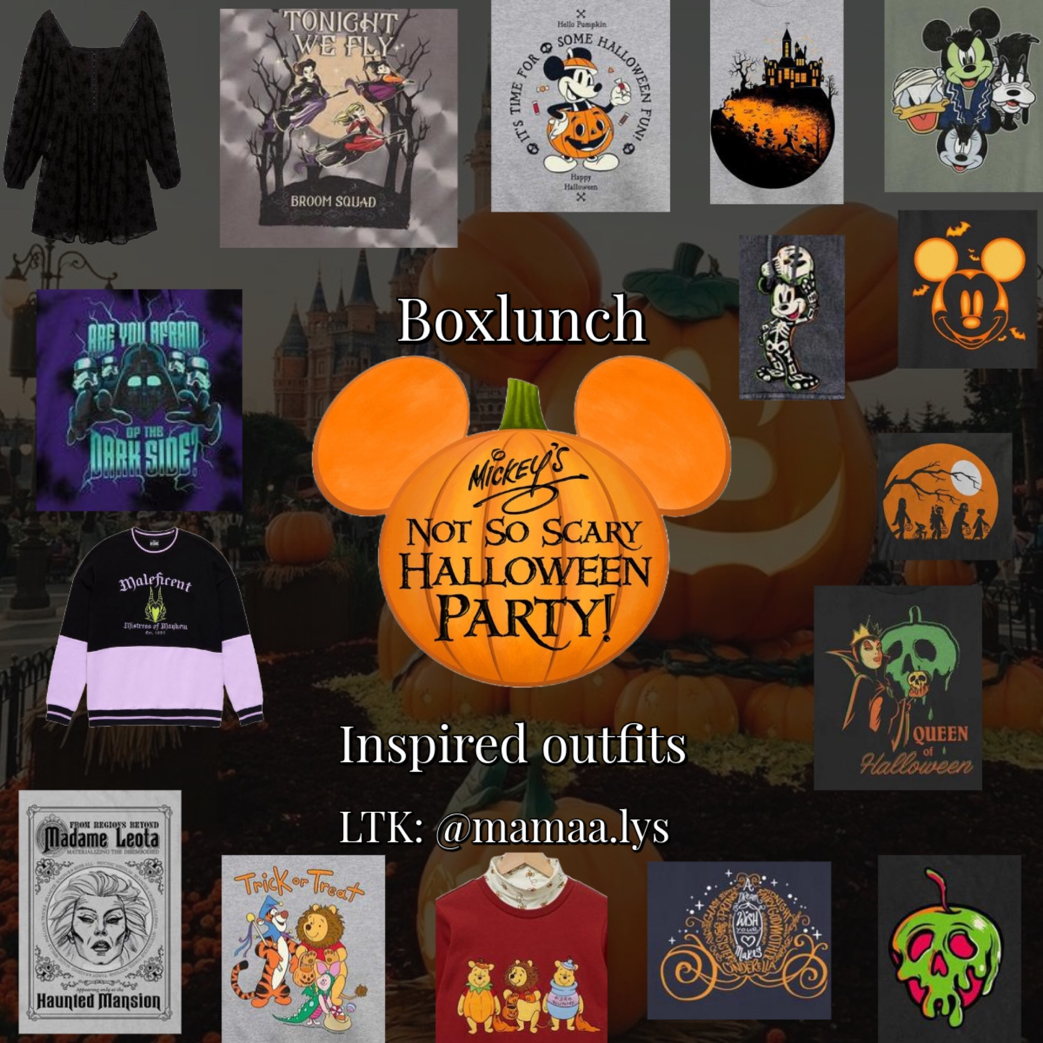 Mickey’s not so scary Halloween party outfits | Mickey’s not so scary Halloween party | Disney Halloween | spooky season | boxlunch | boxlunch Halloween 🎃 

#LTKFamily #LTKSeasonal #LTKFindsUnder50