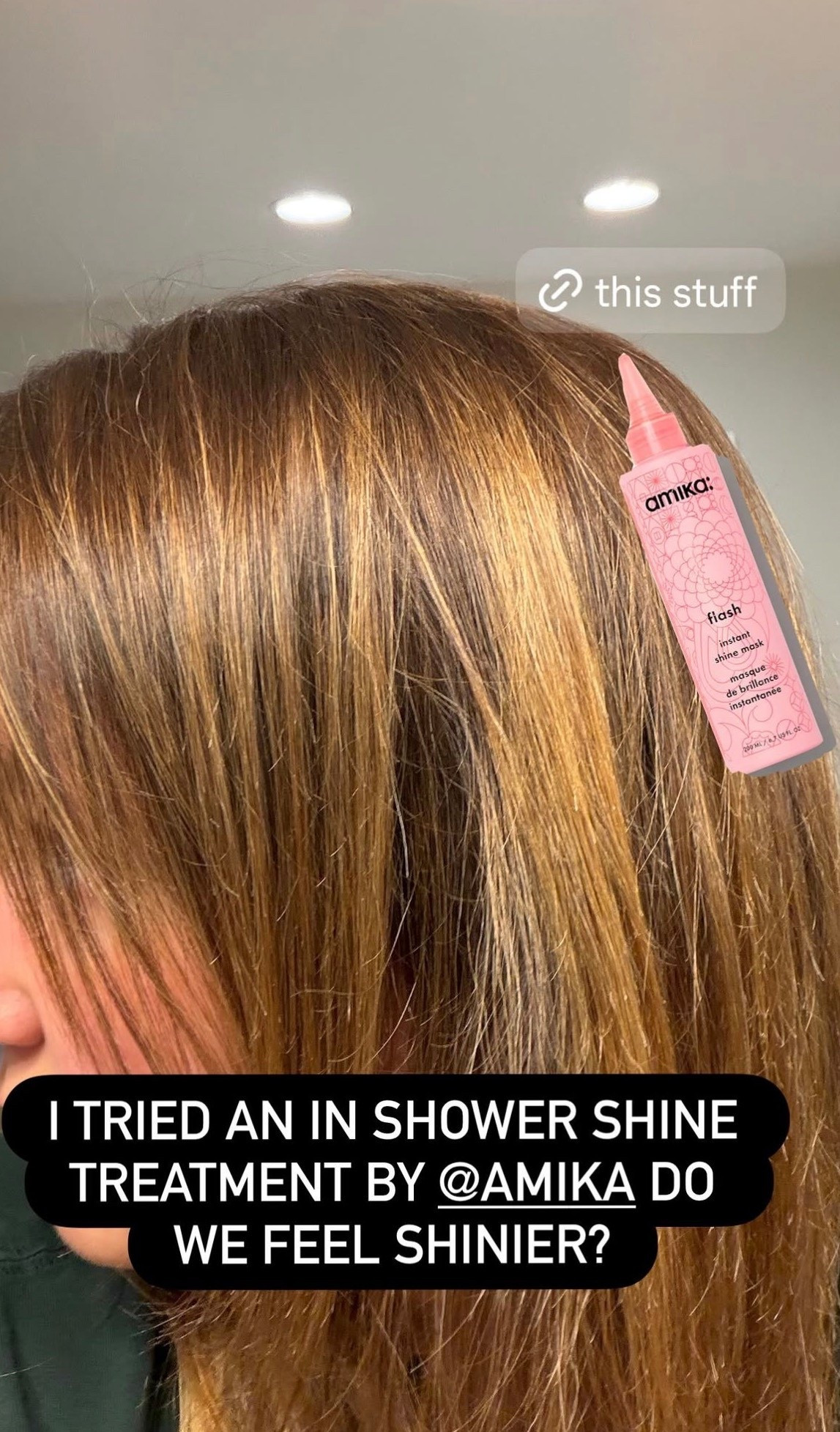 I tried an in shower shine treatment by Amika! It’s currently on sale at @Target 

#LTKSaleAlert #LTKselfcare #LTKBeauty