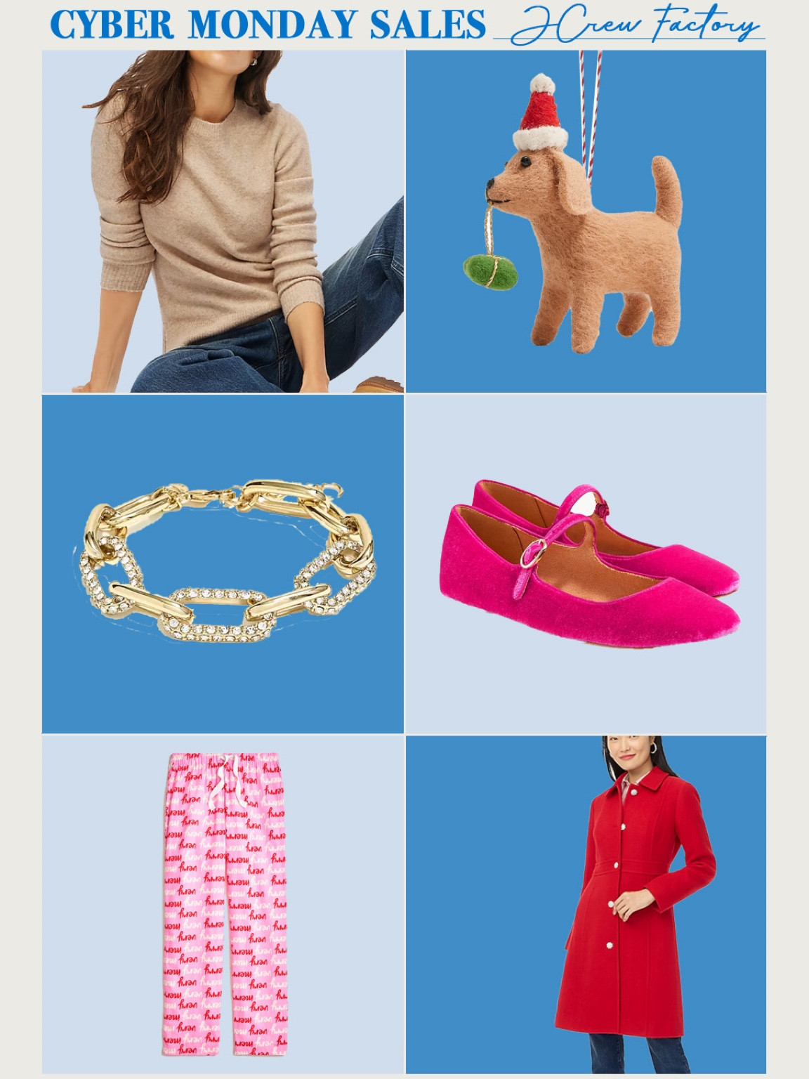 60% off everything + free shipping at J.Crew Factory! 

Best of Cyber Monday Sales | Hi Sugarplum! #sugarplumstyle #sugarplumsales #cybermonday #blackfriday #nordstrom 

#LTKHoliday #LTKCyberWeek #LTKSaleAlert