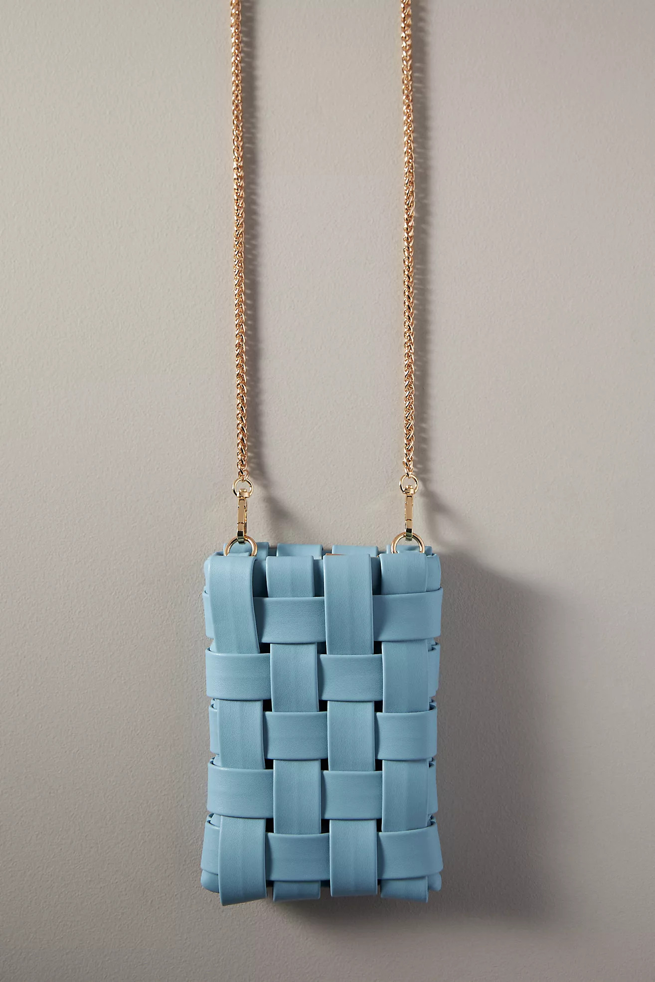 Lindy Woven Phone Case Crossbody Bag | Anthropologie (US)