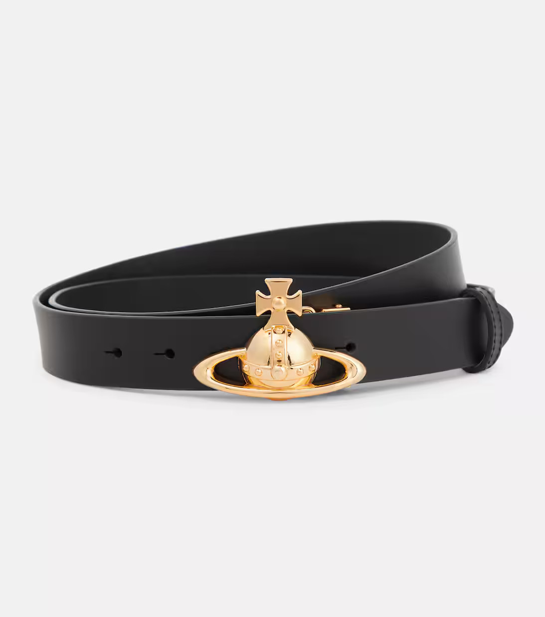 Orb Buckle leather belt | Mytheresa (US/CA)