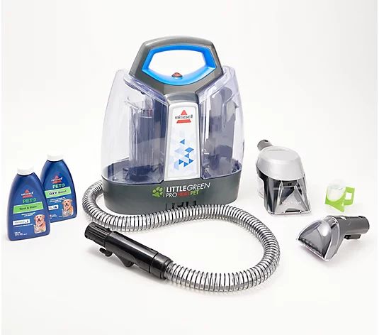 Bissell Little Green ProHeat Pet Deluxe Deep Cleaner - QVC.com | QVC