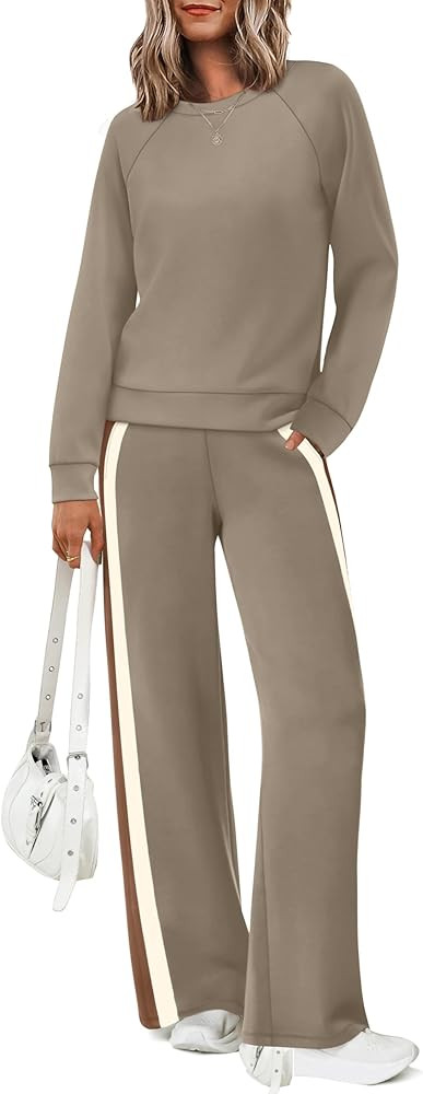 XIEERDUO 2 Piece Sets for Women Fall Fashion Must Have Teachers Airport Outfits 2025 Winter Cloth... | Amazon (US)