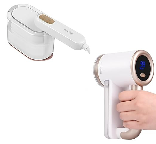 iRUNTEK Rechargeable Fabric Shaver, 3-Speeds for Removing Fuzz and Pill, 2-in-1 Steam Iron and Ga... | Amazon (US)