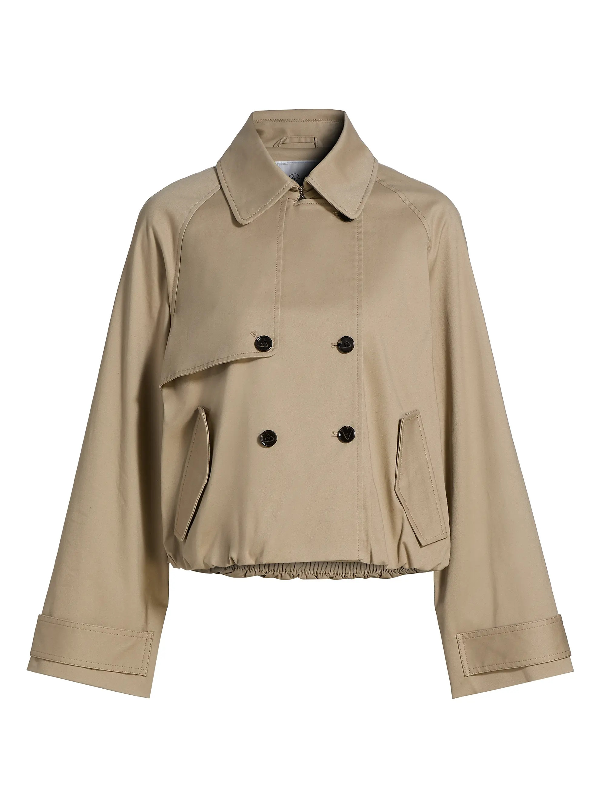 Jett Stretch-Cotton Double-Breasted Jacket | Saks Fifth Avenue