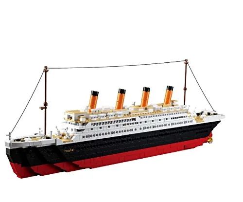 Model building kits compatible with lego city Titanic RMS ship 3D blocks Educational model buildi... | Walmart (US)