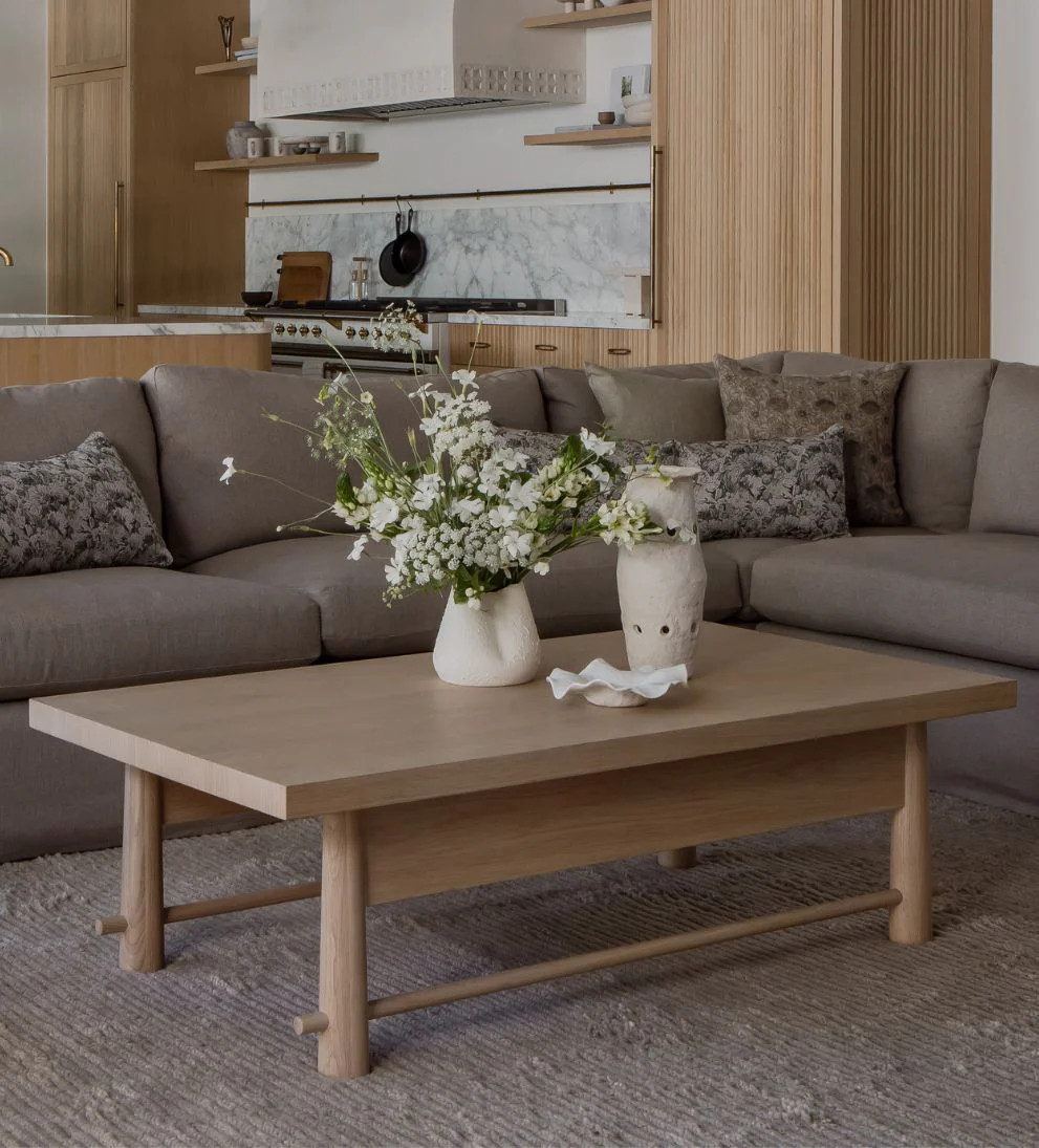 Savannah White Oak Coffee Table | Le Maé