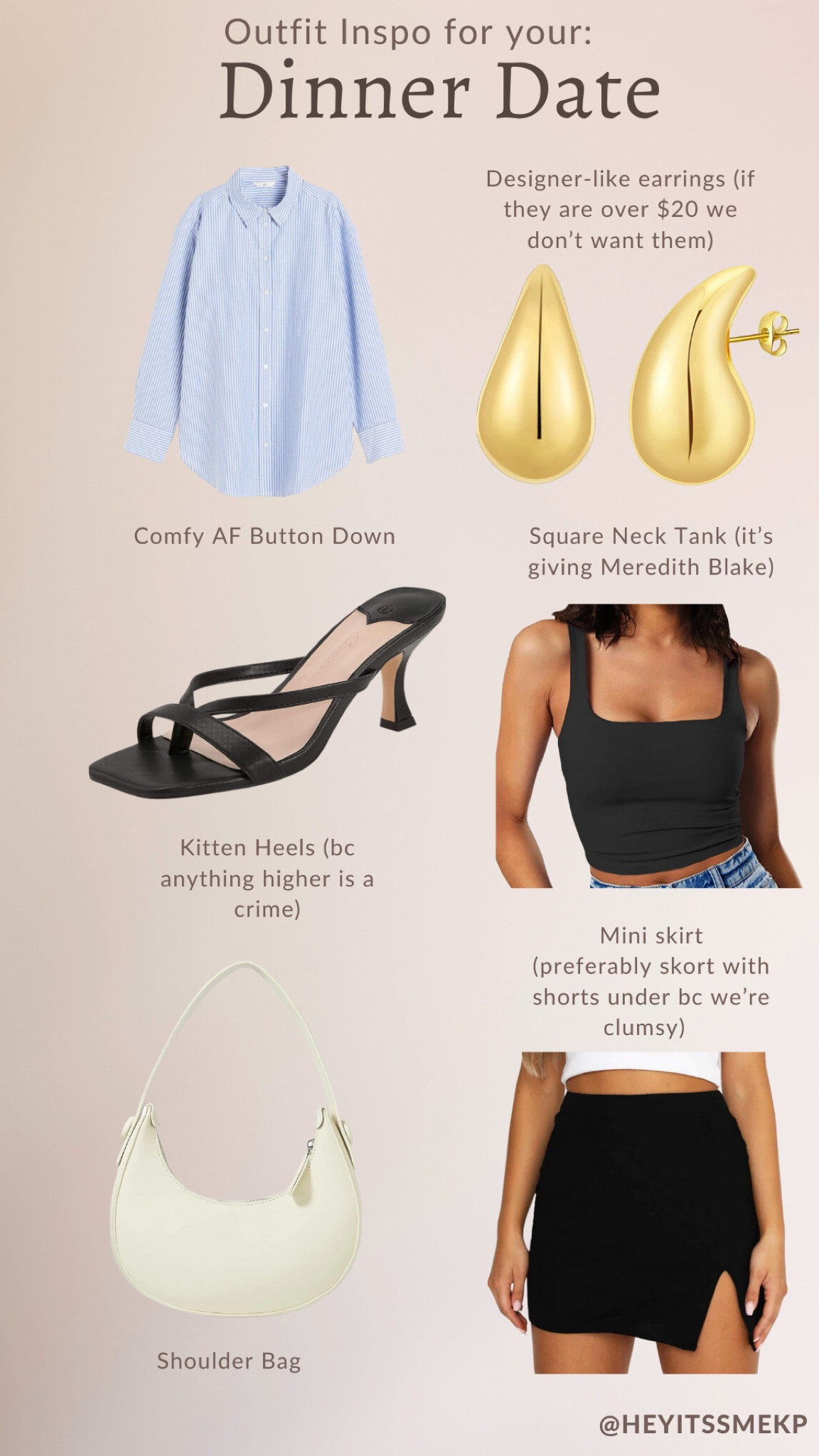 Dinner date outfit Inspo, this is a great transitional look and would be perfect for a fall date night outfit! #falloutfit #summertofall #buttondown

#LTKstyletip #LTKunder50 #LTKSeasonal