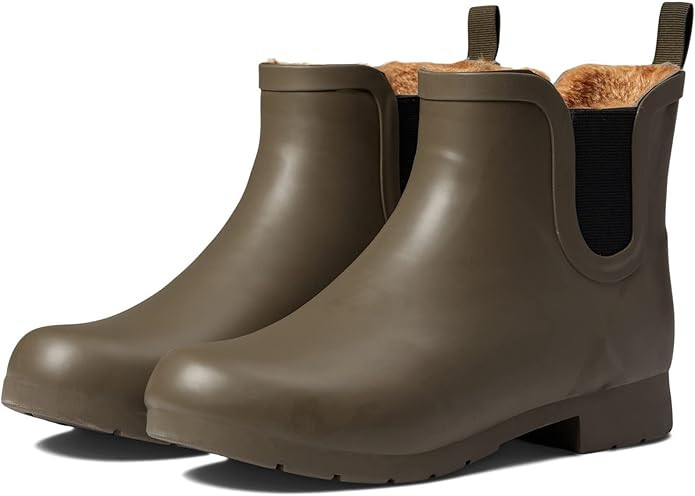 Chooka Women's Waterproof Plush Chelsea Bootie Chelsea Boot | Amazon (US)