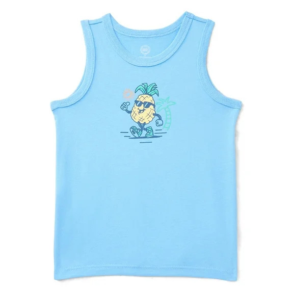 Wonder Nation Toddler Boys' Graphic Tank Top, Size 18M-5T | Walmart (US)