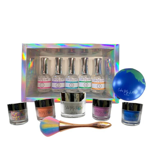 Dip Powder Starter Kit Dip Powder Liquids Dip Powder Kit | Etsy | Etsy (US)