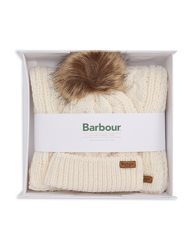 Barbour Penshaw Beanie & Scarf Set | Bloomingdale's (US)