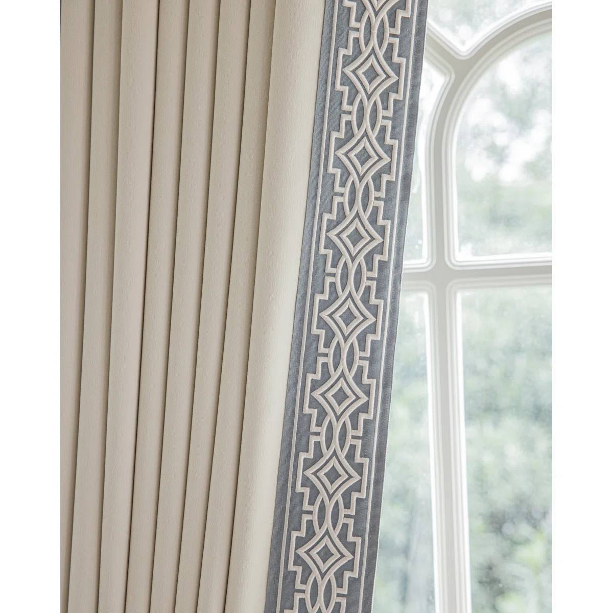 Annabelle Cotton Blend Blackout Curtain Panel Pair | Wayfair North America