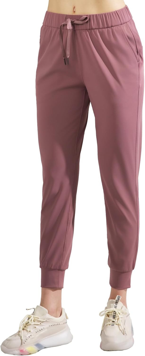 AJISAI Women's Joggers Pants Drawstring Running Sweatpants with Pockets Lounge Wear | Amazon (US)