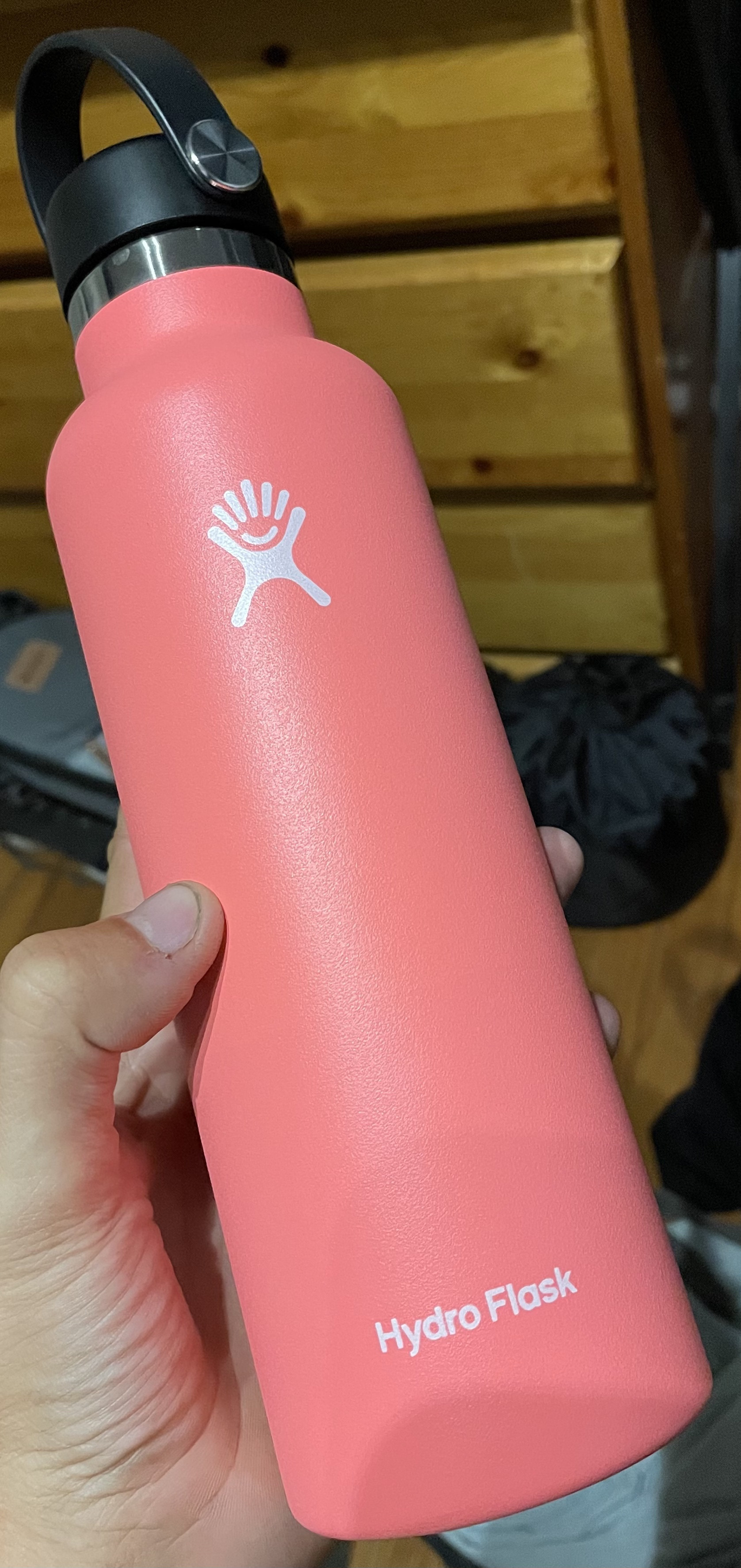 Hydro Flask Water Bottle - Standard Mouth Flex Lid - 21 oz, Hibiscus | Amazon (US)