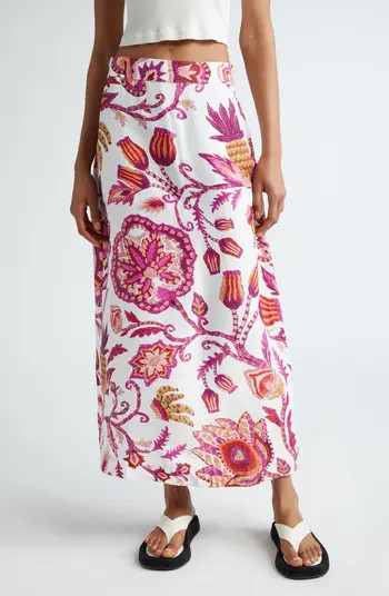 Sunset Tapestry Maxi Skirt | Nordstrom