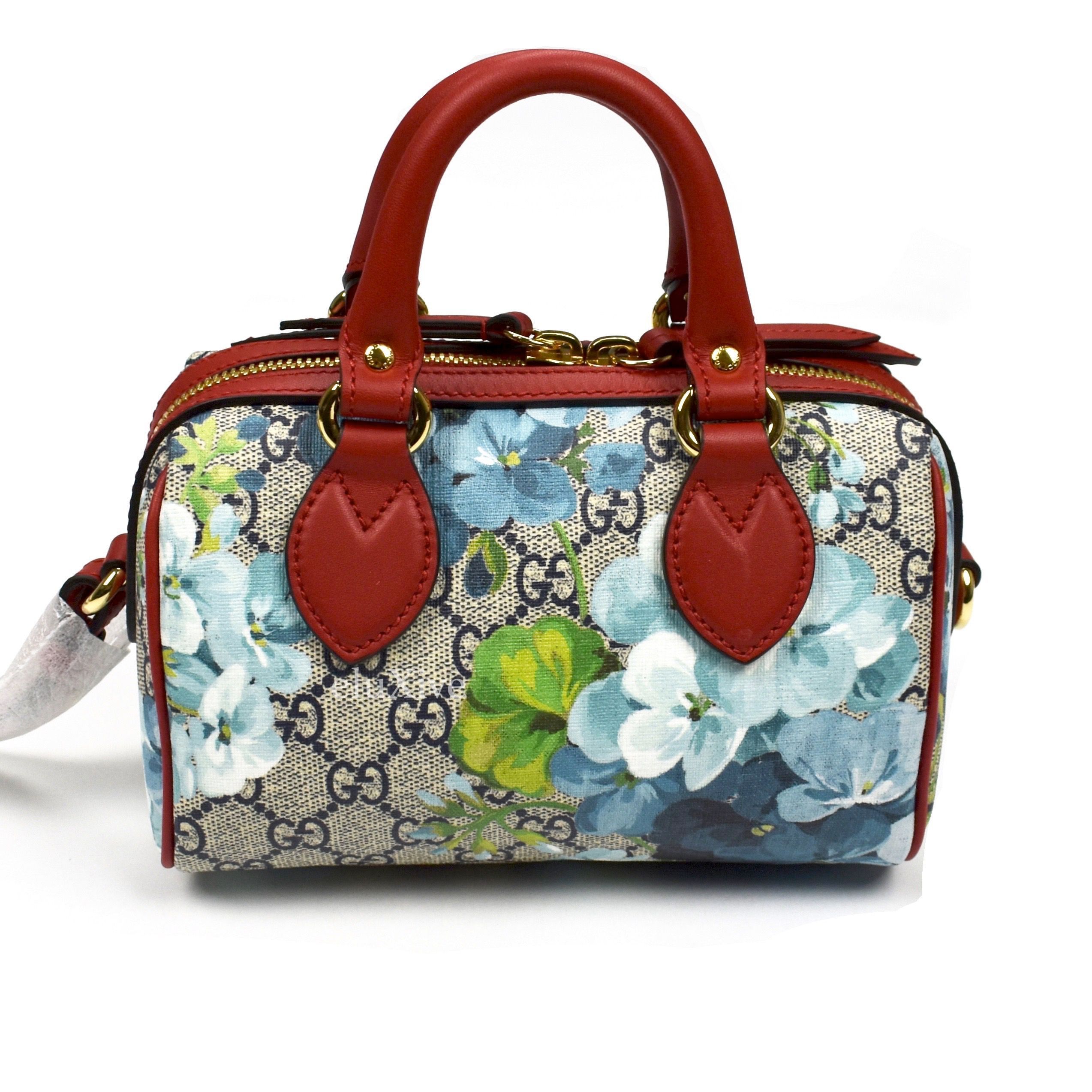 Gucci $1.4k GUCCI Mini GG Supreme Blooms Print Bag NWT | Grailed | Grailed