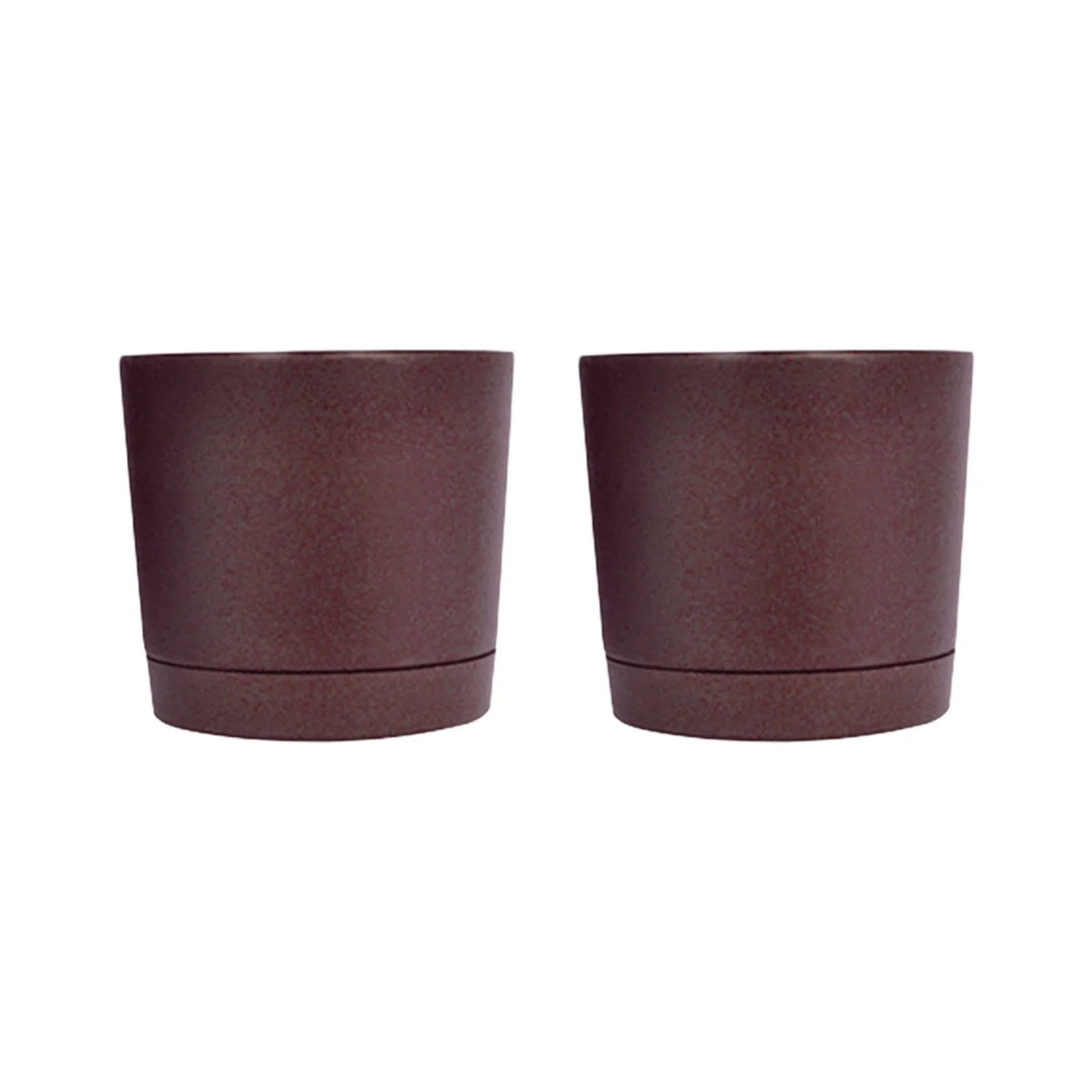AQITTI Plant Pots Set Of 2 Pack 8 Inch,Planters for Indoor Plants with Drainage Holes and Removab... | Walmart (US)