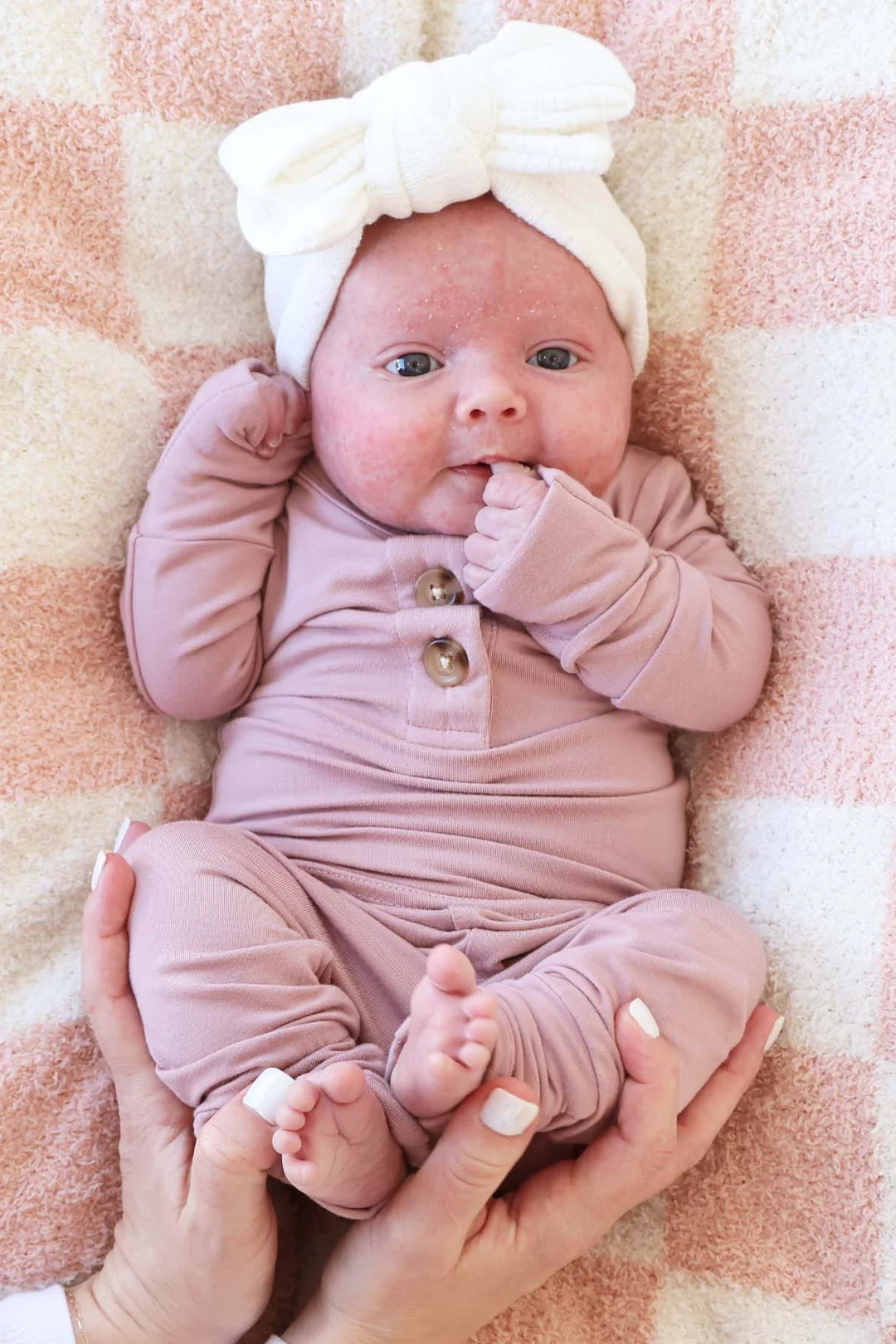 2pc Bamboo Button Top & Bottom | Caden Lane