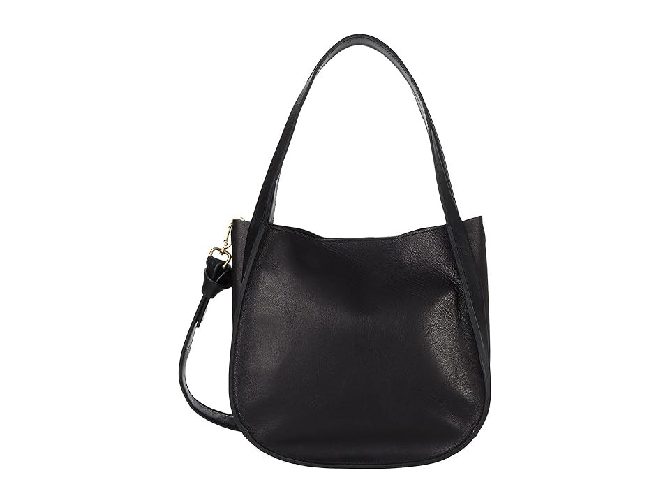 Madewell The Sydney Shoulder Bag (True Black) Shoulder Handbags | Zappos